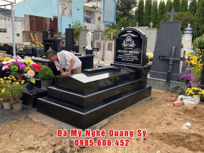 Mau mo da granite Cong giao 3 cap dep trang trong