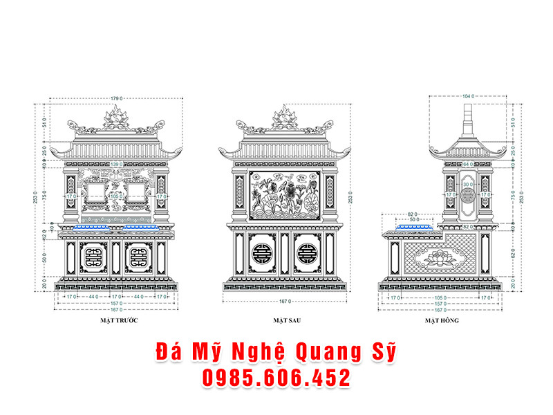 Ban ve Mo da doi 1 mai dep khi xay sua mo cho Ong Ba Cha Me