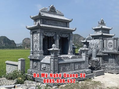 Mẫu Mộ đôi 2 mái giá tốt tại Ninh Bình