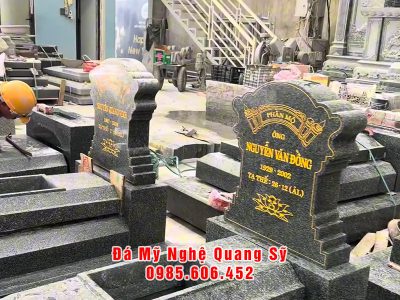 Chi tiet thiet ke Bia Mo rat tinh te trang trong 1