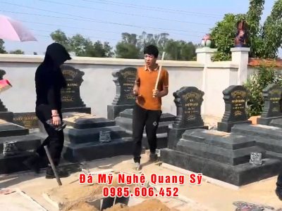 Do hoan thien cao khi lap dat tai khu nghia trang gia dinh 1