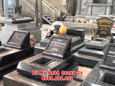 Mau Mo granite mang phong cach don gian hien dai 1