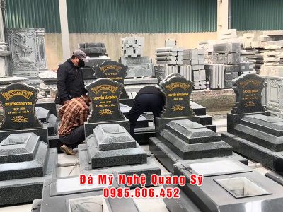 Mau Mo granite xanh dep chat luong 3 cap 1